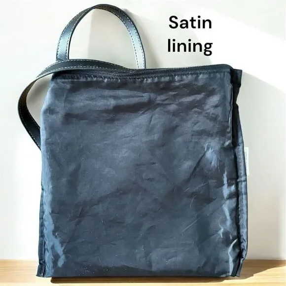 Longaberger Lightweight Crossbody Bag Black Khaki Checkered Plaid
Long Strap - Picture 8 of 10